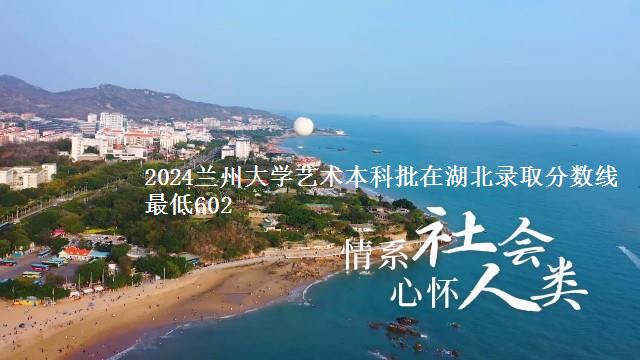 2024兰州大学艺术本科批在湖北录取分数线 最低602