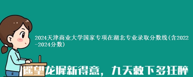 2024天津商业大学国家专项在湖北专业录取分数线(含2022-2024分数)