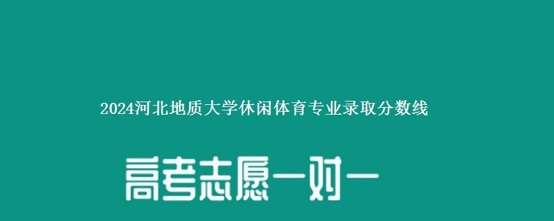 2024河北地质大学休闲体育专业在湖南哪个专业分数线最低