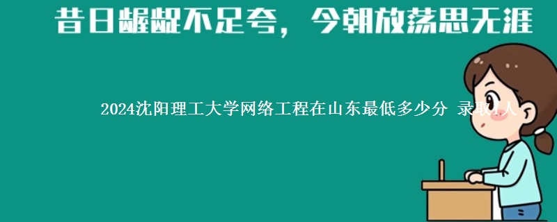 2024沈阳理工大学网络工程在山东最低多少分 录取1人